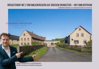 Zwei Häuser auf großzügigem Grundstück mit viel Potenzial in ländlicher Lage – Ideal für Familien!