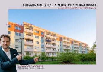 1-Raumwohnung mit Balkon – Potenzial in ruhiger Lage Lauchhammer