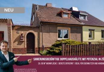 Doppelhaushälfte in Zörbig – sanierungsbedürftig, ruhig gelegen, viel Potenzial