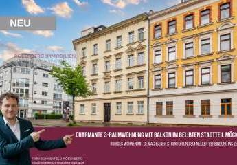Charmante 3-Raumwohnung mit Balkon im beliebten Stadtteil Möckern!