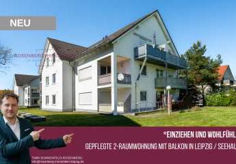 Sofort bezugsfertige 2-Zimmer-Wohnung mit Balkon in ruhiger Wohnlage in Seehausen