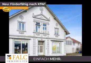 Handwerker aufgepasst: Mehrfamilienhaus mit Gewerbeeinheit – Denkmalgeschützt + Sanierungspotenzial