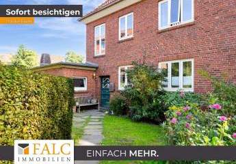 Reserviert! Doppelhaushälfte mit drei Einheiten und idyllischem Garten in Osternburg