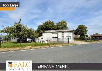 Einmalige Gelegenheit - Gewerbeeinheit mit Halle, Büro und Betriebswohnung in Schortens
