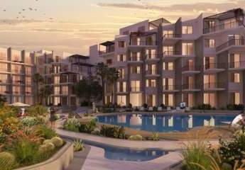 Luxuriöses 1-Schlafzimmer-Apartment in Majra Al Ahyaa – Strand- & Bergblick