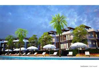1-Schlafzimmer-Apartment zum Verkauf im Holidays Park Hurghada – Modernes Design mit Resort-Ausstattung, grüner Umgebung & Poolblick