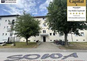 3 Zimmer Erdgeschoss -Hochparterre Wohnung mit Stellplatz in Stadtnähe in Neuburg - Ein Objekt von Ihrem Immobilienpartner SOWA Immobilien und Finanzen