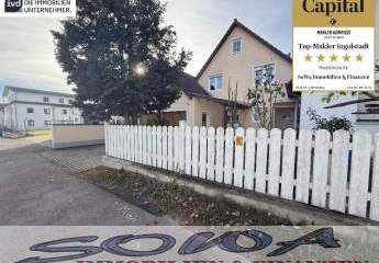 Einzugsbereit! Zentrumsnahes Einfamilienhaus mit guter Raumaufteilung und einer großen Garage im Englischen Garten in Neuburg - Ein Objekt von Ihrem Immobilienpartner SOWA Immobilien und Finanzen