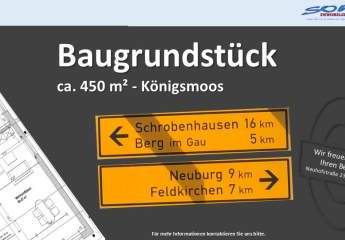 Gut geschnittenes Baugrundstück in Königsmoos - Stengelheim - Ein Objekt von SOWA Immobilien & Finanzen Ihrem Immobilienprofi vor Ort