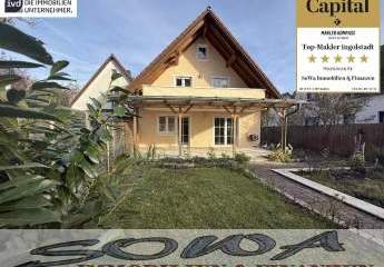 Einzugsbereit! Zentrumsnahes Einfamilienhaus mit guter Raumaufteilung und einer großen Garage im Englischen Garten in Neuburg - Ein Objekt von Ihrem Immobilienpartner SOWA Immobilien und Finanzen