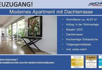Hochwertiges Penthouse Apartment mit großzügiger Dachterrasse und TG-Stellplatz in zentrumsnaher Lage in Neuburg - Ein Objekt von Ihrem Immobilienexperten SOWA Immobilien und Finanzen