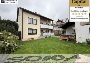 Mehrfamilienhaus mit 3 Wohnungen mit Doppelgarage und Carport und PV-Anlage in Tegernheim - Regensburg - Ein Objekt von Ihrem Immobilienpartner SOWA Immobilien und Finanzen