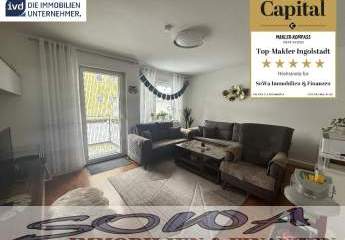 Gut geschnittene 3 Zimmer Wohnung mit Balkon in Neuburg - Ein Objekt von Ihrem Immobilienpartner SOWA Immobilien und Finanzen