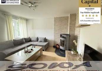 2 Wohneinheiten zusammengelegt! Helle, schöne 5 Zimmer mit Balkon und mit Garage in Neuburg - Ein Objekt von Ihrem Immobilienpartner SOWA Immobilien und Finanzen