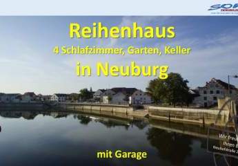 Reihenhaus mit 4 Schlafzimmer Garten und Terrasse in Neuburg zu vermieten - Ein Objekt von Ihrem Immobilienpartner SOWA Immobilien und Finanzen