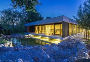 Wann genießen Sie Ihr neues Panorama Haus mit großen Fenstern in in Walsdorf-Erlau