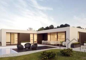Ein neues Haus mit voller Fantasie, mit neuen Formen und Farben in Schwarzenbruck