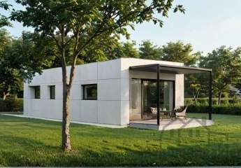 Kleines Modulhausals Tiny House mit großer Wirkung in Burghöchstadt