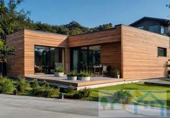 Kleiner Wohnen im Einklang mit der Natur mit neuen Doppelhaus in 4 Tagen Einzugsfertig  in Pyrbaum