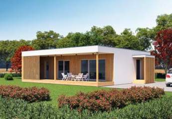 Qualität MADE IN FRANKEN! Barrierefrei und in 4 Monaten bezugsfertig - Bungalow in Modulbauweise