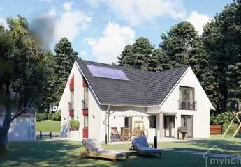 Zweifamilienhaus in Massivbauweise provisionsfrei vom Bauträger - Bezug in 2027