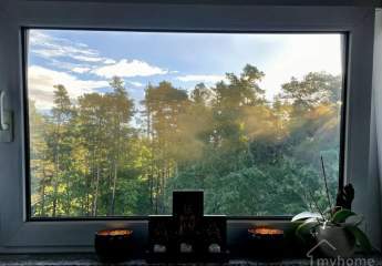 Feucht große 5 Zimmer Maisonettenwohnung auf 2 Etagen in sehr ruhiger Lage am Waldrand S-Bahn