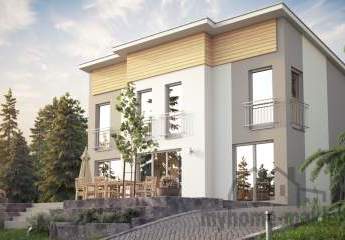 Schwarzenbruck neues Grundstück mit Stadtvilla in Massivbauweise warte auf Sie