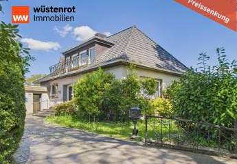 Charme&Freiraum: Sanierte DHH (wie EFH) mit Stuck, Marmor, Parkett & Einliegerwohnung auf ca. 204 m²