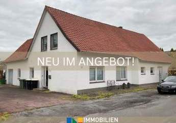 Zweifach Wohnen, doppelt flexibel. Modernisiertes Haus mit großem Garten in Espelkamp-Frotheim