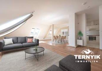 Wohntraum! Stilvolle 2-Zimmer-Dachgeschoss-Wohnung mit 80 qm WFL. Veste-Coburg-Blick! Loft-Charakter