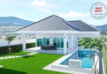 Neue Smart Villas mit gehobener Ausstattung und Bauqualität Nähe Black Mountain in Hua Hin, Thailand