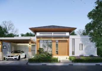 Komplett eingerichtete Luxus Pool Villa Typ A in Salween Gardens Hua Hin, Thailand (Neubau Projekt)