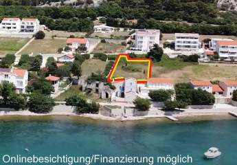 Grundstück für 299.000€ Insel Pag Caska Bay. Meerblick.