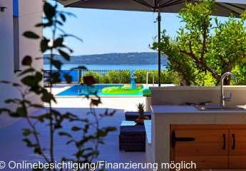 Trogir Luxus-Villa Meerblick