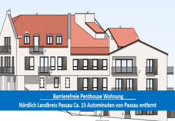 SENIORENGERECHTES WOHNEN IN EINER 
BARRIEREFREIEN PENTHOUSE WOHNUNG MIT KFW 
DARLEHEN