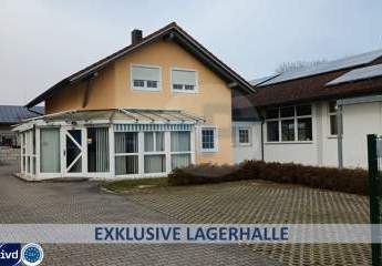 EXKLUSIVE LAGERHALLE 
IN TRAUMHAFTER GEWERBELAGE