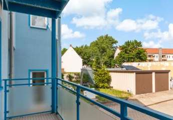 Gemütliche 1-Raumwohnung mit Balkon in ruhiger Lage von Merseburg-Süd