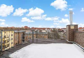 Aufgepasst! Attraktive 3-Raumwohnung mit Dachterrasse in der Reilstraße!