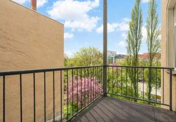 4-Raumwohnung mit Balkon in der Jacobstraße!