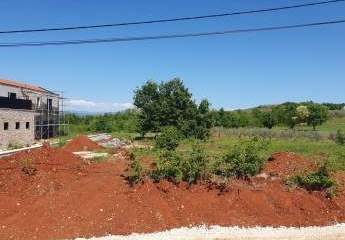 Umgebung von Vizinada, Baugrundstück 1108 m2 mit Panoramablick