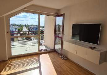 sonnige Zweiraumwohnung im Citypoint mit EBK, Loggia und Personenaufzug