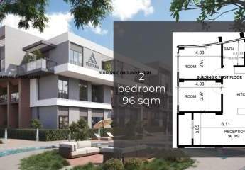 Luxurious 3-room apartment in the Magawish district