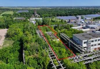 Halle mit ca. 450 m² Nutzfläche, variable Grundstücksgröße, Top-Lage in Schönebeck