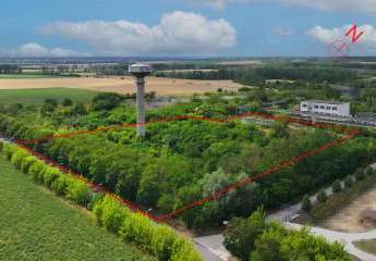 Provisionsfrei Gewerbeareal 15.646 m² mit massivem Hochbunker und Landmark-Turm bei Magdeburg