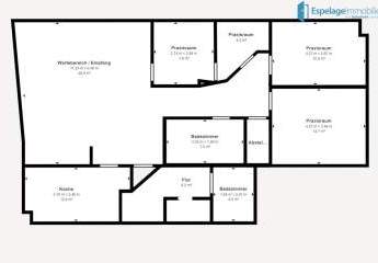 Online Begehung: Innenstadt & 117,52 m² - Gewerbefläche