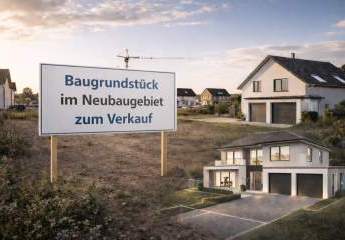 Baugrundstück mit ca. 969 m² - flexibel bebaubar mit zwei Einfamilienhäusern oder Mehrfamilienhaus!