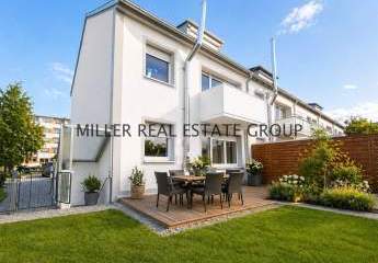 Moderne Raumwunder-Rarität in Neuburg an der Donau: Reiheneckhaus mit großem Garten, zwei Terrassen, Balkon & viel Wohnkomfort!