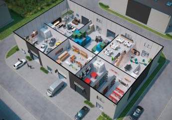 = p r o v i s i o n s f r e i =
Raum für Macher und kreative Köpfe:
Saar-Höfe Völklingen ab Quartal 1/2025