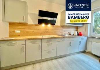 Renovierte EG 4-Zimmer WHG mit Balkon, Einbauküche und Garage