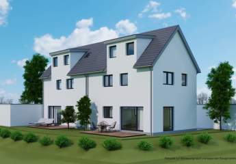 Baugrundstück mit Baugenehmigung für zwei Doppelhaushälften mit je ca. 112 m² Wfl. in Gevelsberg